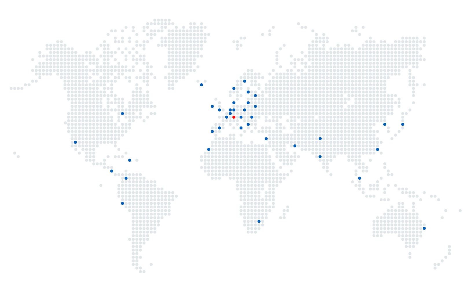 Distribution partners worldwide